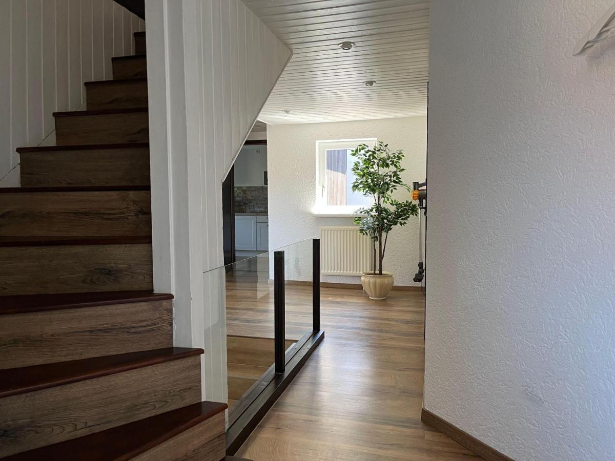 Saechsische-Schweiz-Ferienhaus-Wohnung-1-Mit-Elbblick-Sauna-Und-Kamin كونيجشتاين آن دير إلب المظهر الخارجي الصورة